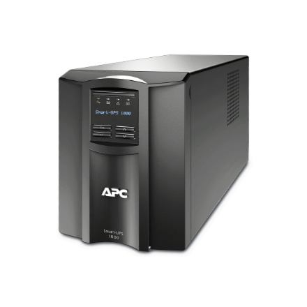 Schneider Electric APC Smart-UPS, Tower, 8x IEC C13 outlets, SmartConnect Port+SmartSlot, AVR, LCD SMT1000IC 1000 VA