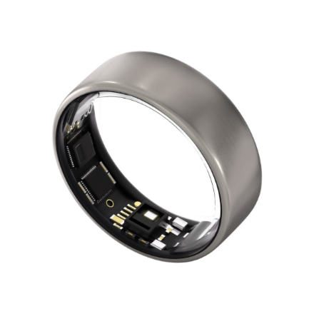 Ultrahuman Ring Air Raw Titanium Size 6 Ultrahuman