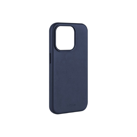 Fixed MagLeather | Back cover | Apple | iPhone 16 Pro Max | Leather | Blue