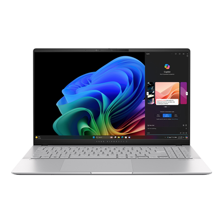 Asus Vivobook S S5507QA-MA112W | Cool Silver | 15.6 " | OLED | 3K | 2880 x 1620 pixels | Glossy | Sn