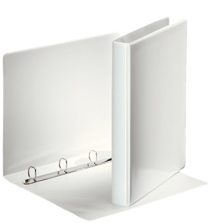 Binder Esselte Panorama, A4 / 38 mm, 4-ring ø20mm, white 0806-003