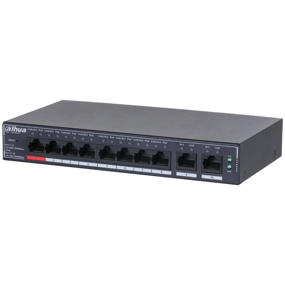 DAHUA DH-SG4010P Switch layer L2 10xRJ-45 ports