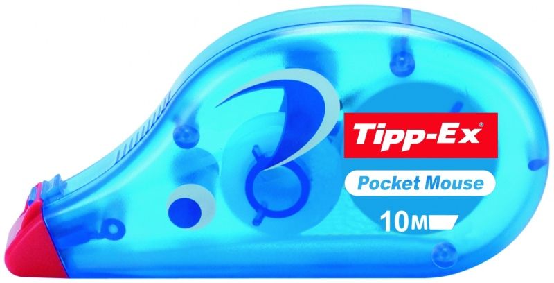 BIC correction tape POCKET MOUSE 4,2mm x 10m, Box 10 pcs. 510364