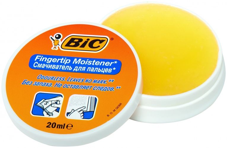 BIC FINGERTIP MOISTENER 20 ml, Box 6 pcs. 897178