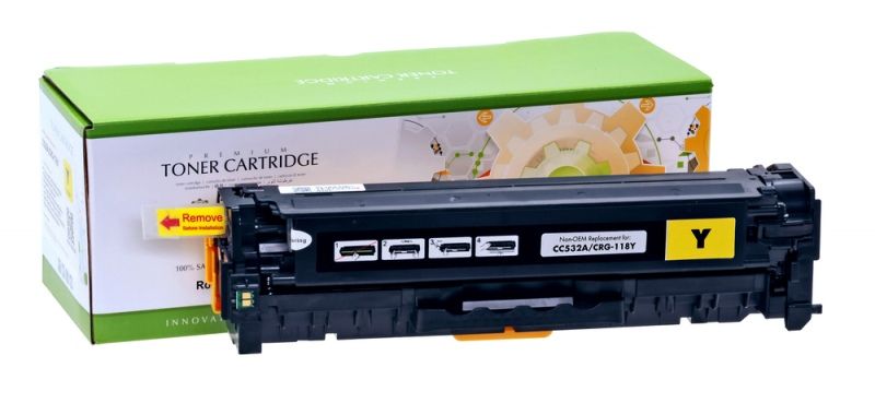 Compatible Static-Control Hewlett-Packard CC532A Yellow IP Safe