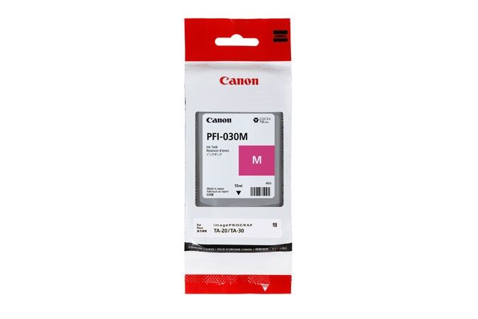Canon PFI-030M (3491C001) Ink Cartridge, Magenta
