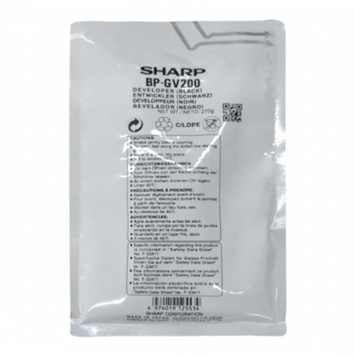 Sharp BP-GV200 (BPGV200) Developer, Black