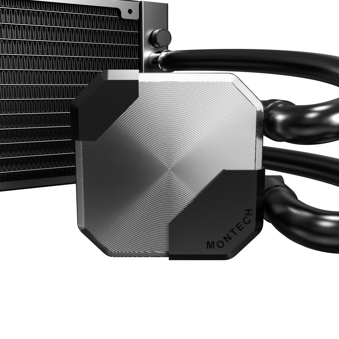 CPU COOLER MULTI SOCKET BLACK/HYPERFLOW SILENT240(B) MONTECH | MDPCLOUD ...